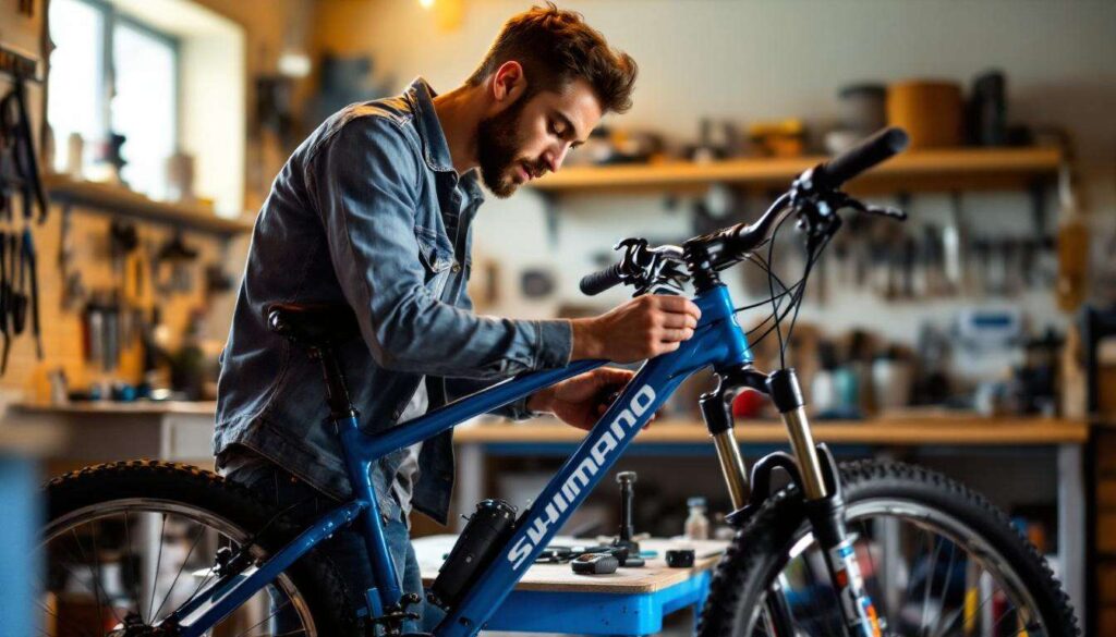 Comment résoudre l'erreur W13 sur un vélo Shimano ?