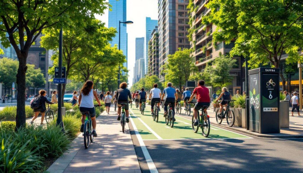 évolution de la pratique du vélo en ville ces dernières années