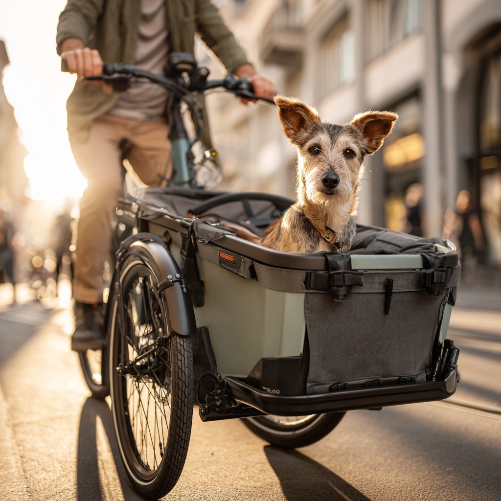 Transporter un animal à vélo électrique : est-ce possible ?