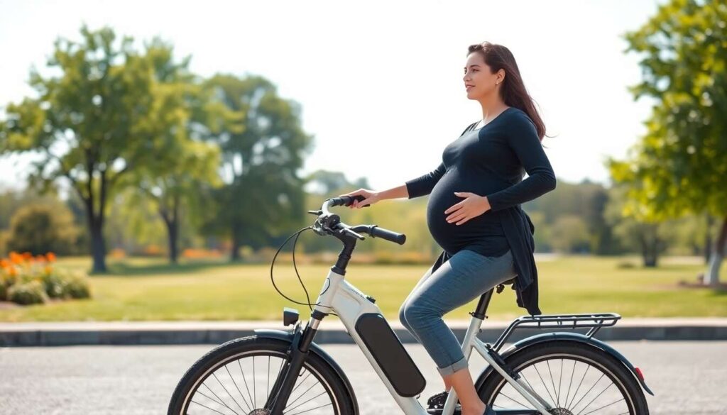 Vélo électrique femme et grossesse : est-ce compatible ?