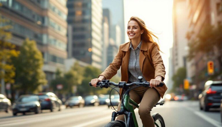Pourquoi le vélo électrique est une bonne alternative à la voiture pour les femmes actives